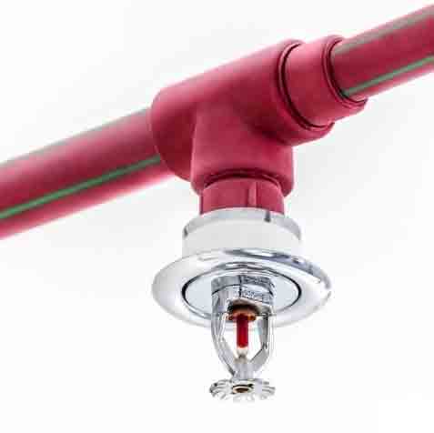 Automatic fire sprinkler system installation