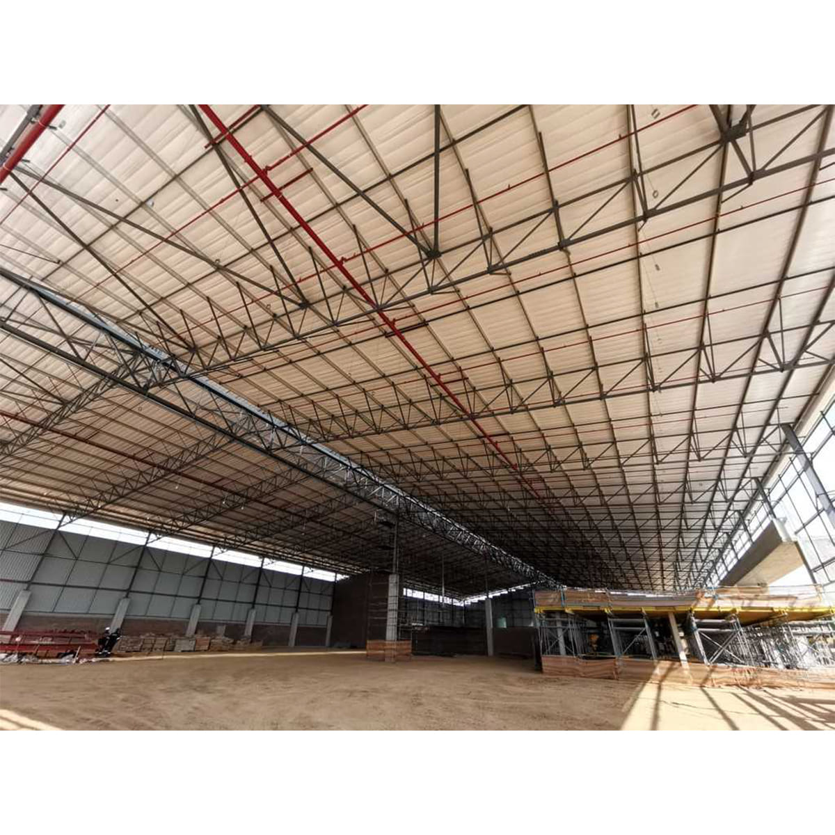 Commercial warehouse fire system