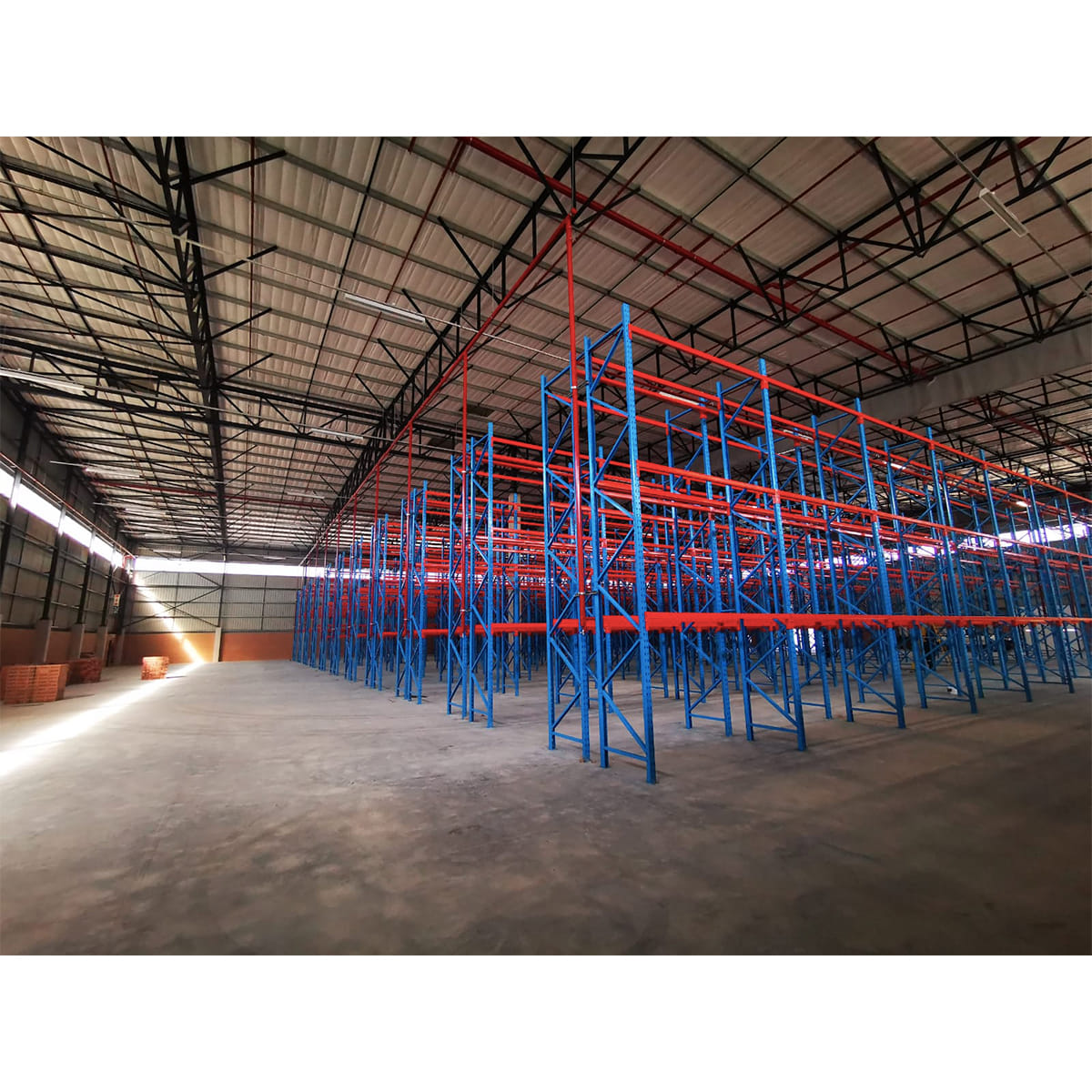 High-bay warehouse in-rack protection