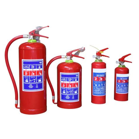 Hand-held fire extinguisher equipment